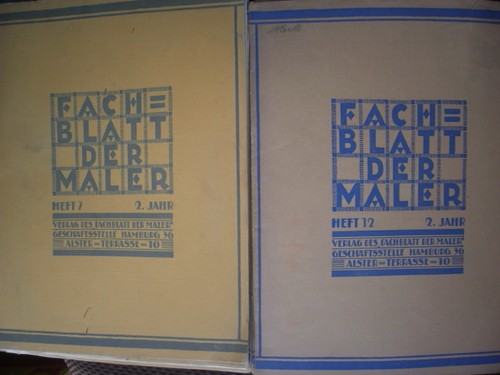 Ha10678 fachblatt der - der, maler