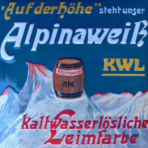 Alpinaweiß wandfarbe stark - wandfarbe, =