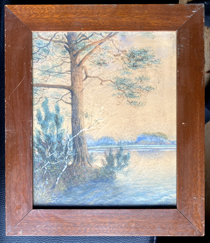 Aquarell gouache kiefer - gouache,