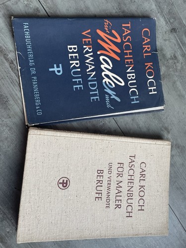 Altes taschenbuch für maler - altes,