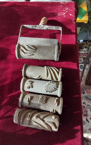Alte farbrollen - 5x,