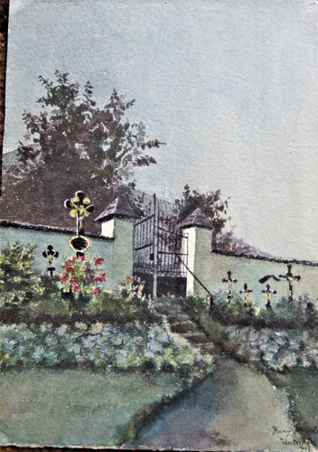 Aquarell undeutl sign 1907 - undeutl., sign.