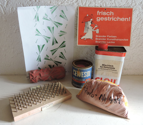 Alte malersachen vintage - alte,