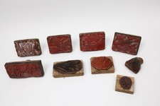 9x alte Malerstempel - vintage