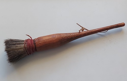 Dekorativer antiker pinsel - dekorativer,
