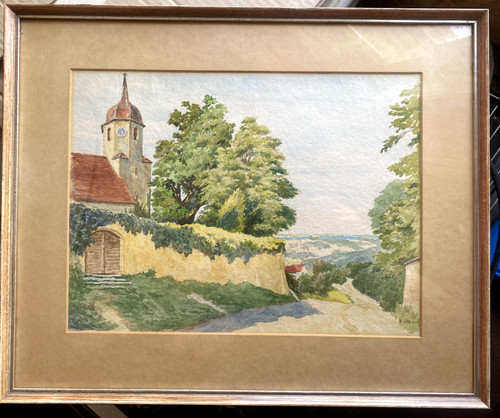 Aquarell 1930 h werner - ::aquarell,