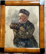 ::PORTRÄT MANN MIT HUT 1893