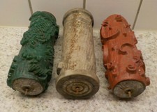 + 3 alte Malerrollen -