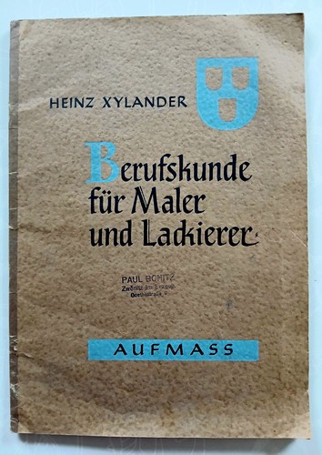 Heinz xylander berufskunde - heinz,