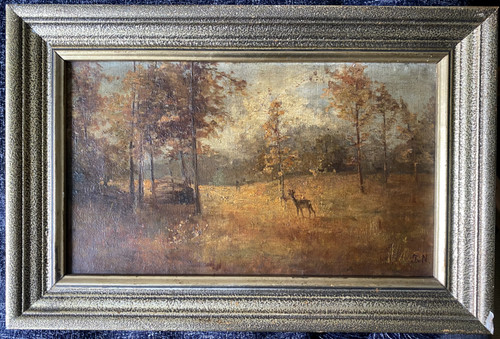 ölgemälde 1880 herbst - 1880,