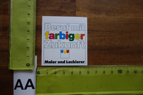 Alter aufkleber handwerk - alter,