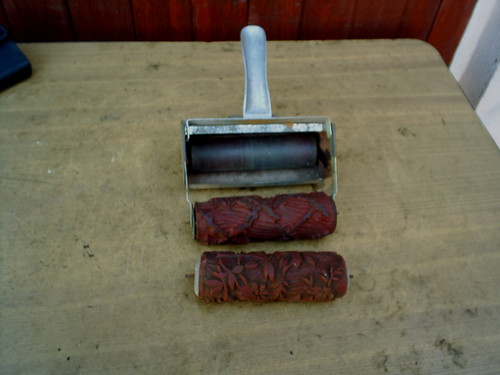 Alte farbrolle malerrolle - farbrolle,